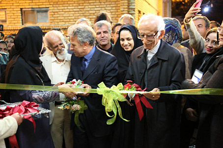 افتتاح نگارخانه همدم با حضور استادامیرخانی -20 آبان 1397 - مشهد